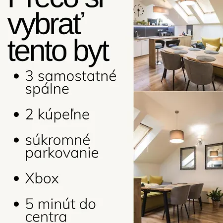 Apartment Flexihome Sk - Komenskeho - Private Parking Spot - Ultra Modern And Stylish Kosice